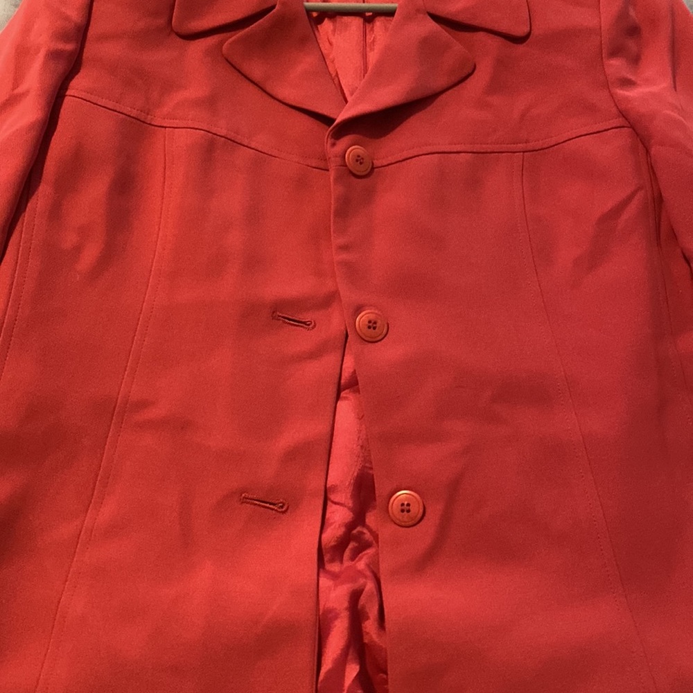 Vintage Petite Sophisticate Dark Pink Skirt Suit - Picture 3 of 9